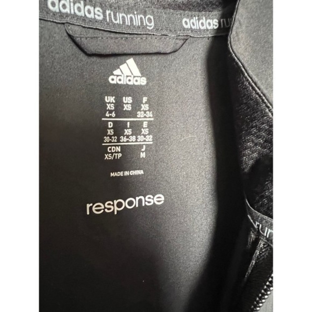 Adidas Running Response jacket black size XS - Picture 3 of 4